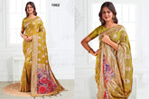 ASTITA Classic Floral Silk Saree Collection